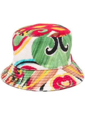 Etro Sponge Allover Graphic Print Bucket Hat