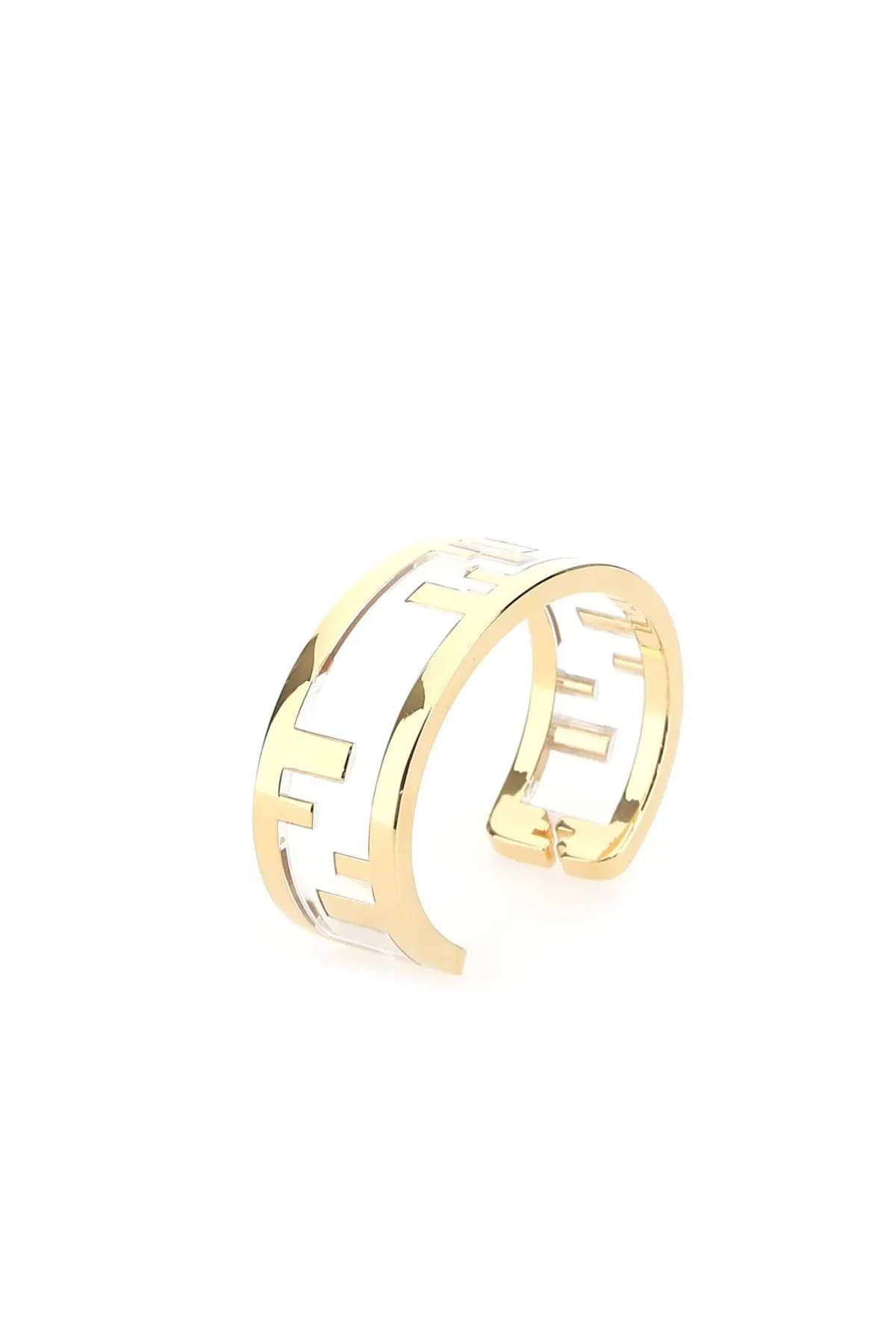 Fendi Monogram Pattern O'Lock Bracelet