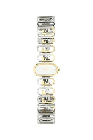 Fendi O'Lock FF Motif Embellished Watch