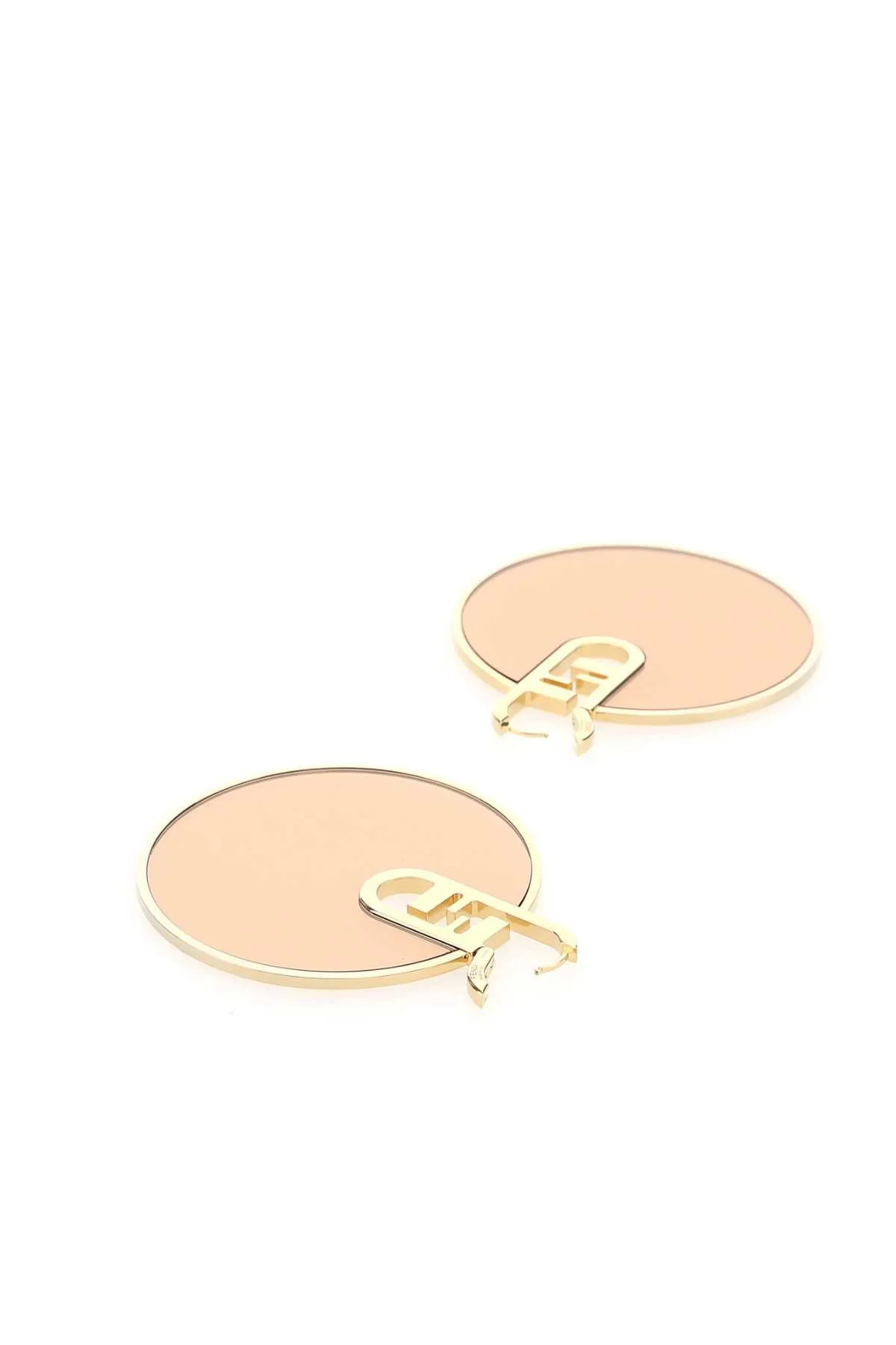 Fendi O'Lock Hoop Earrings
