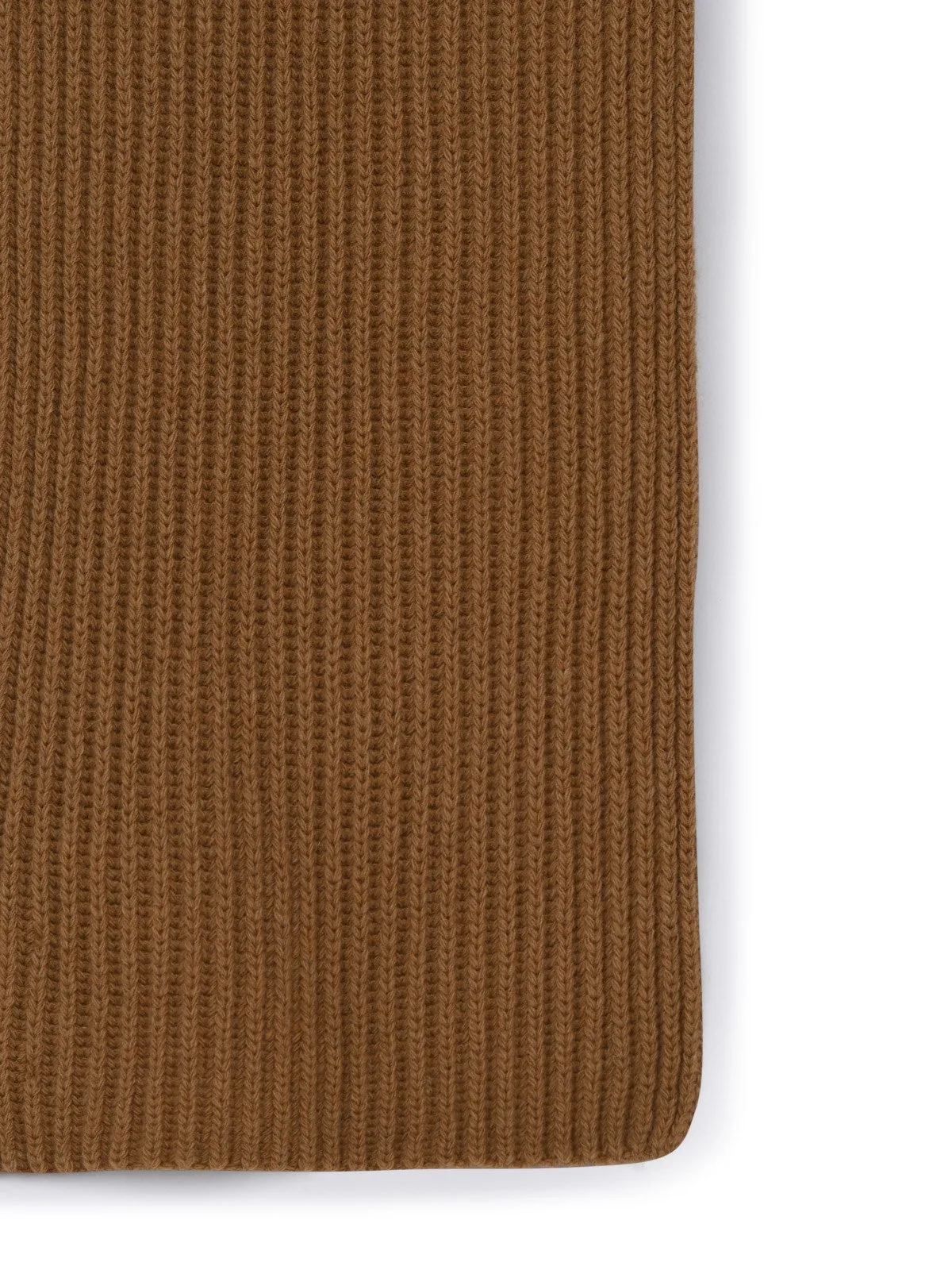 Ganni Ribbed Knit Scarf