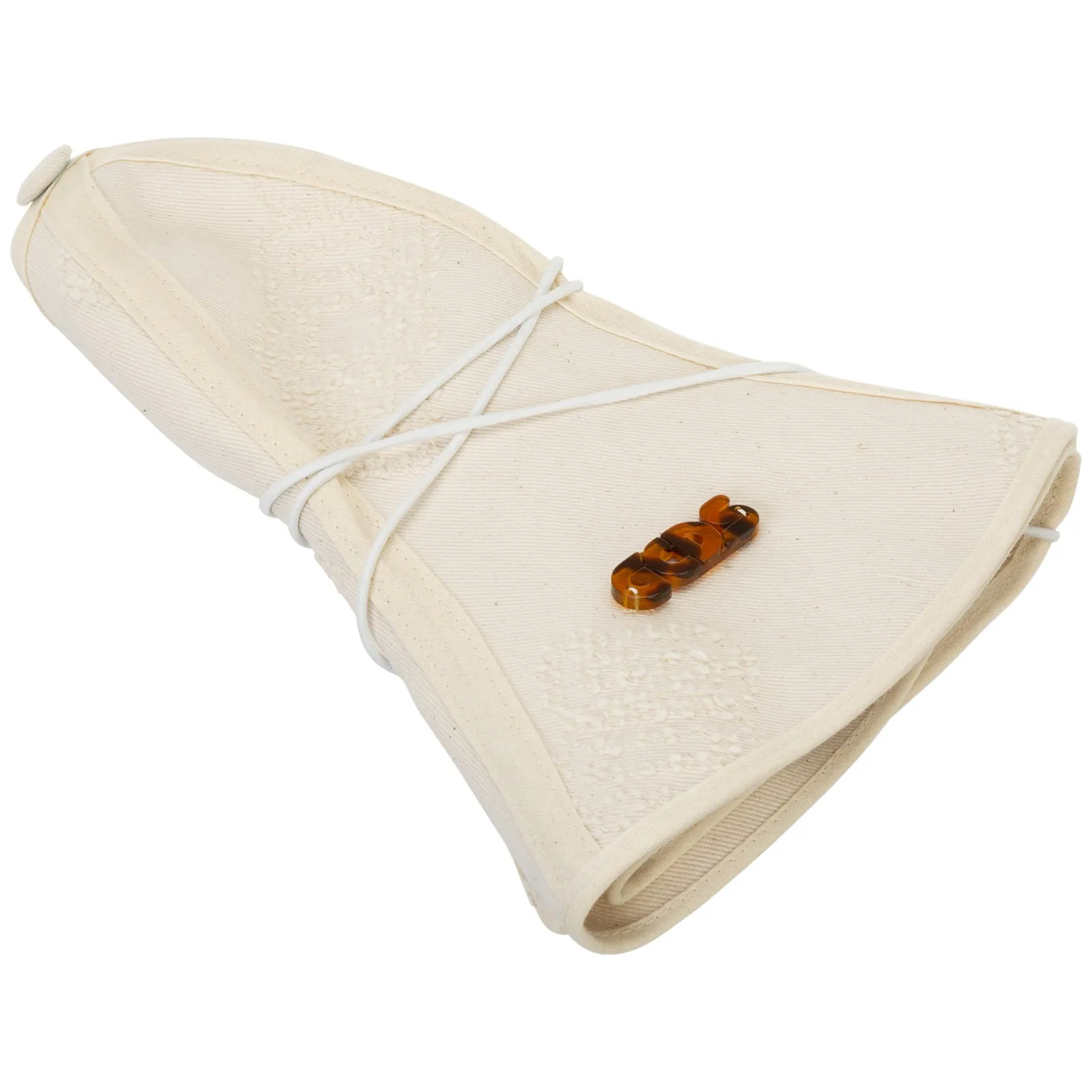 GCDS Frayed Denim Foldable Hat