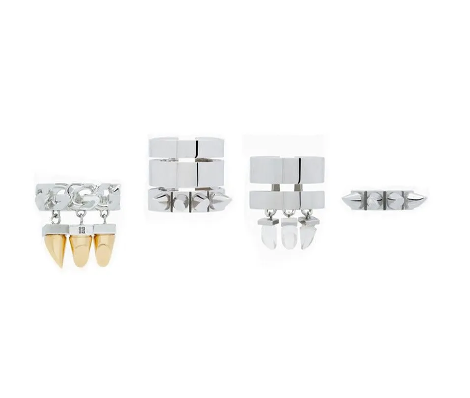 Givenchy G Stud Ring Set