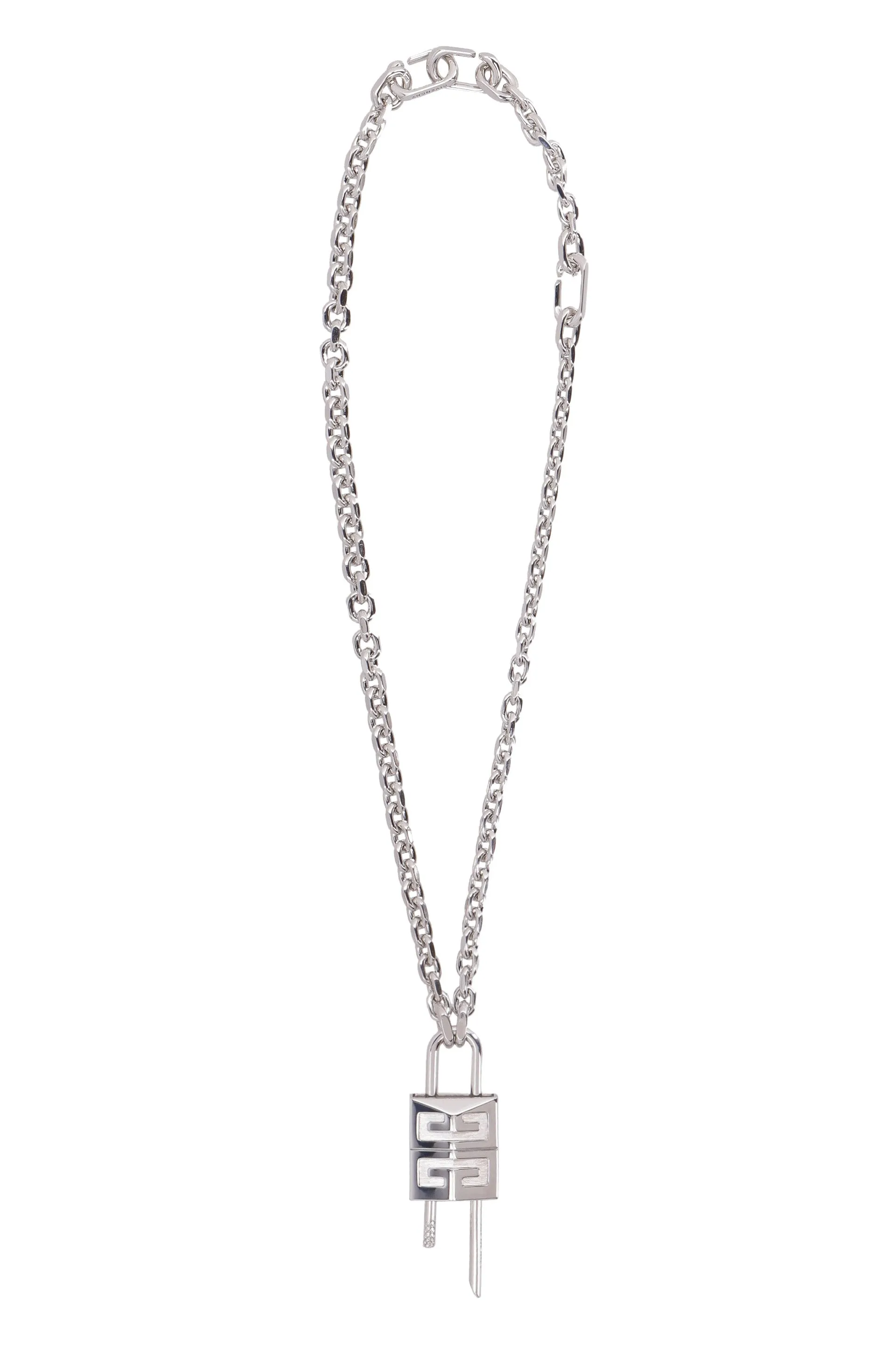 Givenchy Logo Detailed Chained Necklace