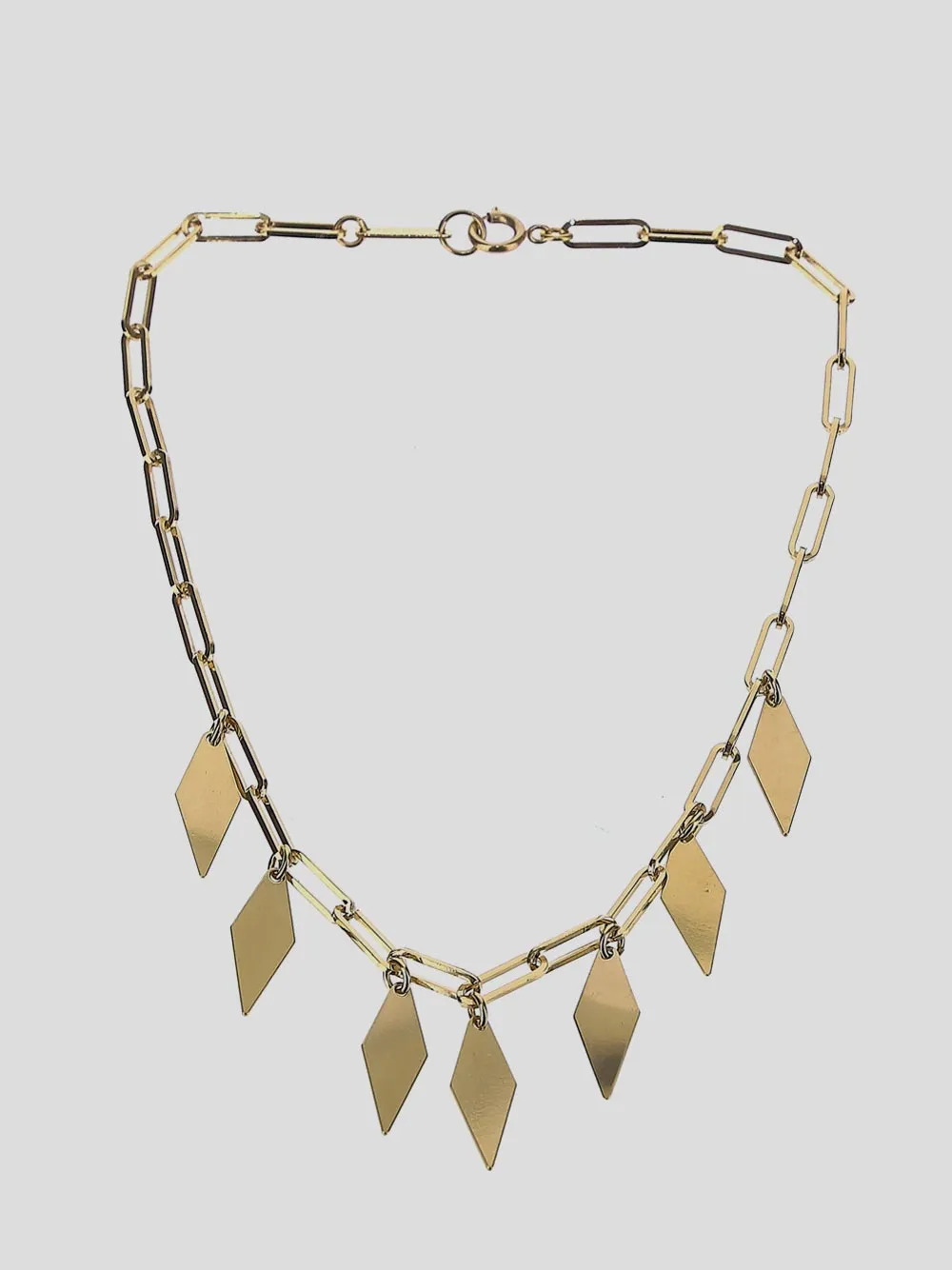Isabel Marant Diamond Charm Necklace