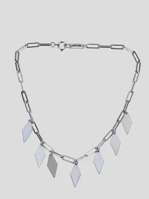Isabel Marant Diamond Charm Necklace