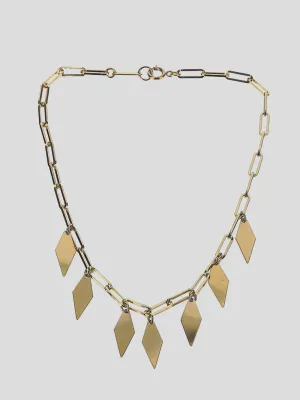 Isabel Marant Diamond Charm Necklace
