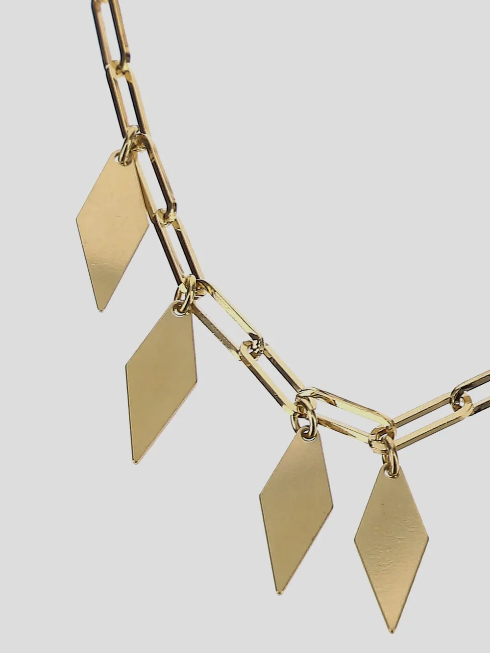Isabel Marant Diamond Charm Necklace
