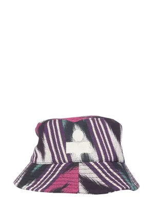 Isabel Marant Haleyh Striped Bucket Hat
