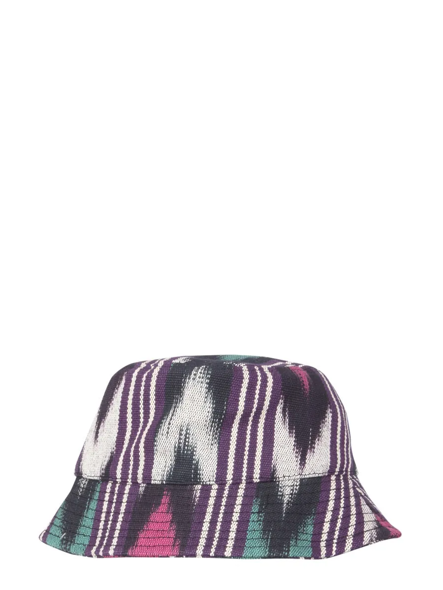 Isabel Marant Haleyh Striped Bucket Hat