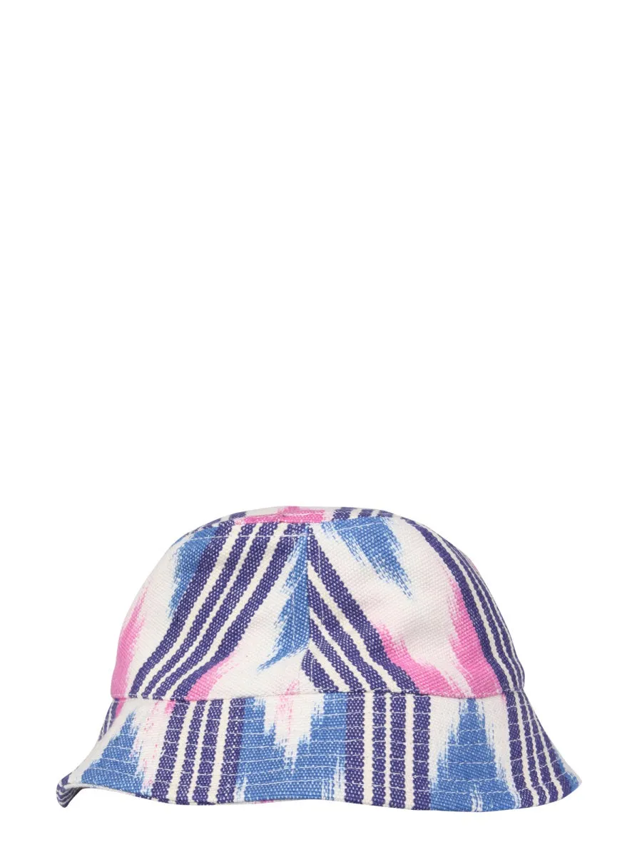 Isabel Marant Haleyh Striped Bucket Hat