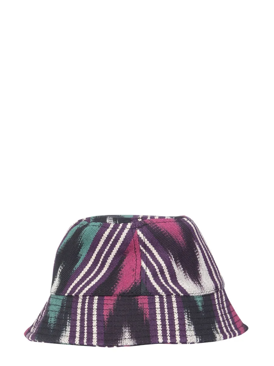 Isabel Marant Haleyh Striped Bucket Hat