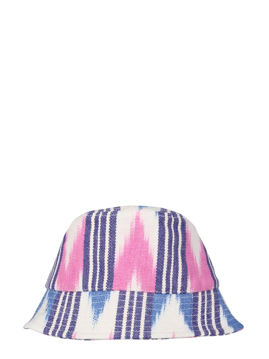 Isabel Marant Haleyh Striped Bucket Hat