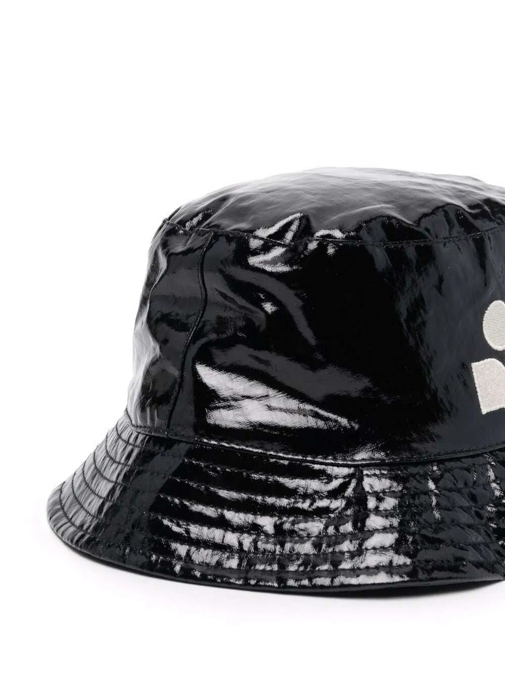 Isabel Marant Logo Embroidered Bucket Hat