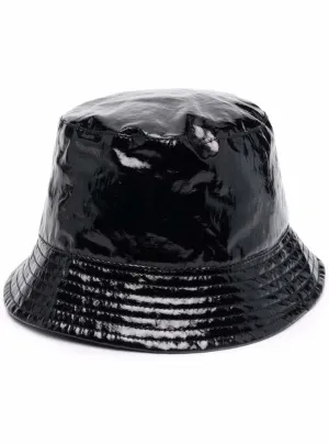 Isabel Marant Logo Embroidered Bucket Hat