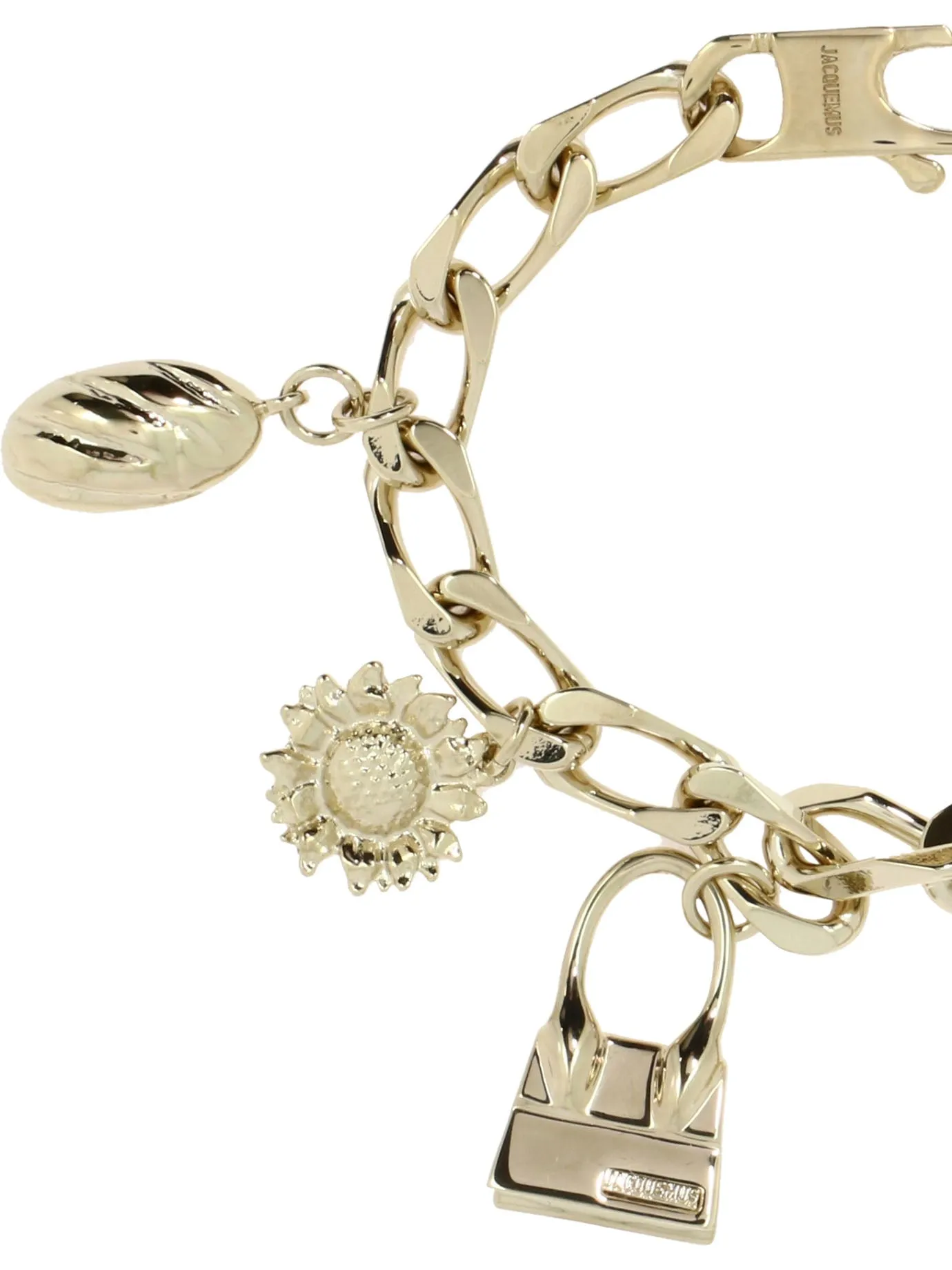 Jacquemus Logo Engraved Chain Linked Bracelet