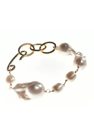 Jil Sander Grainy Embellished Bracelet