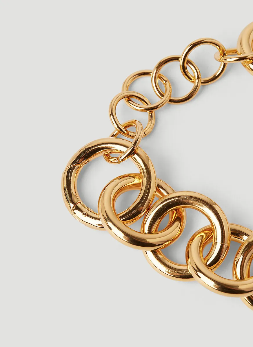 Jil Sander Sphere Pendant Chain Bracelet