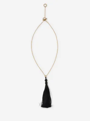 Jil Sander Tassel Pendant Necklace