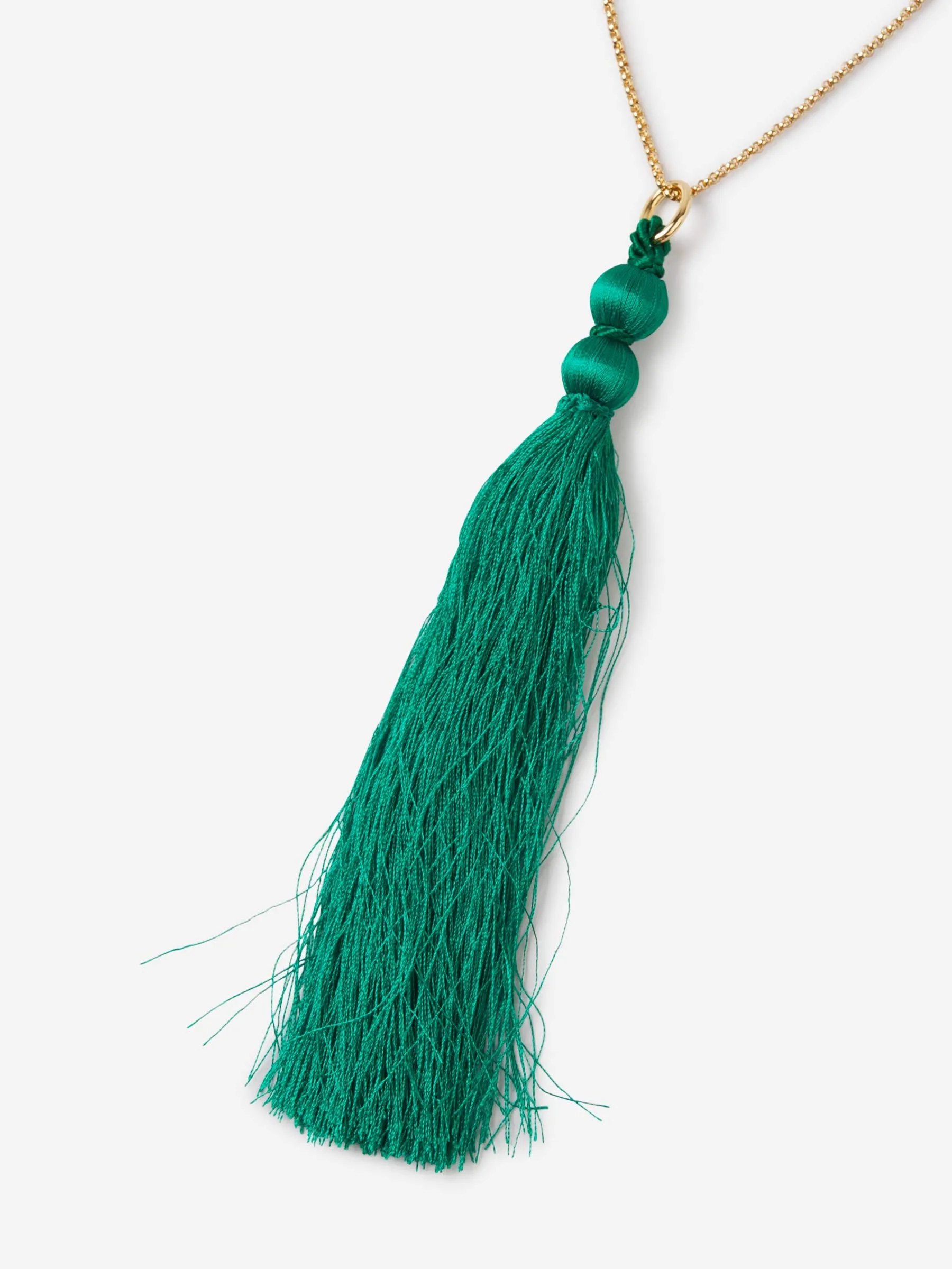 Jil Sander Tassel Pendant Necklace
