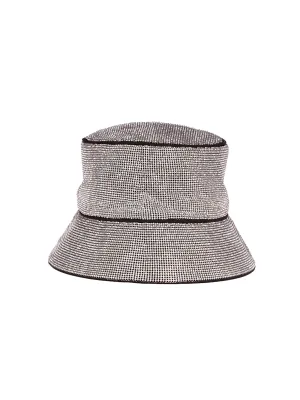 Kara Crystal Mesh Bucket Hat