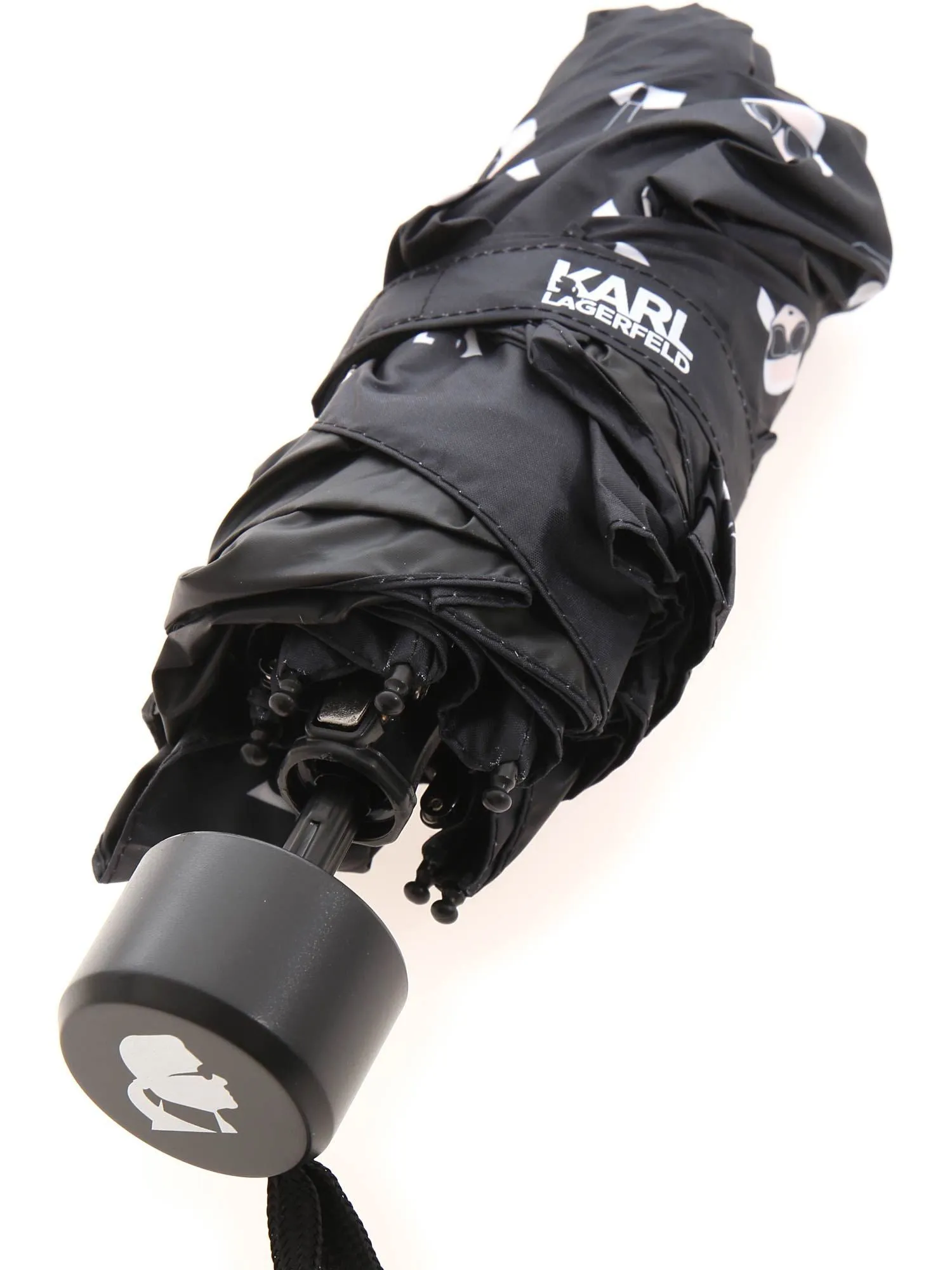 Karl Lagerfeld All-Over K/Ikonik Print Automatic Umbrella