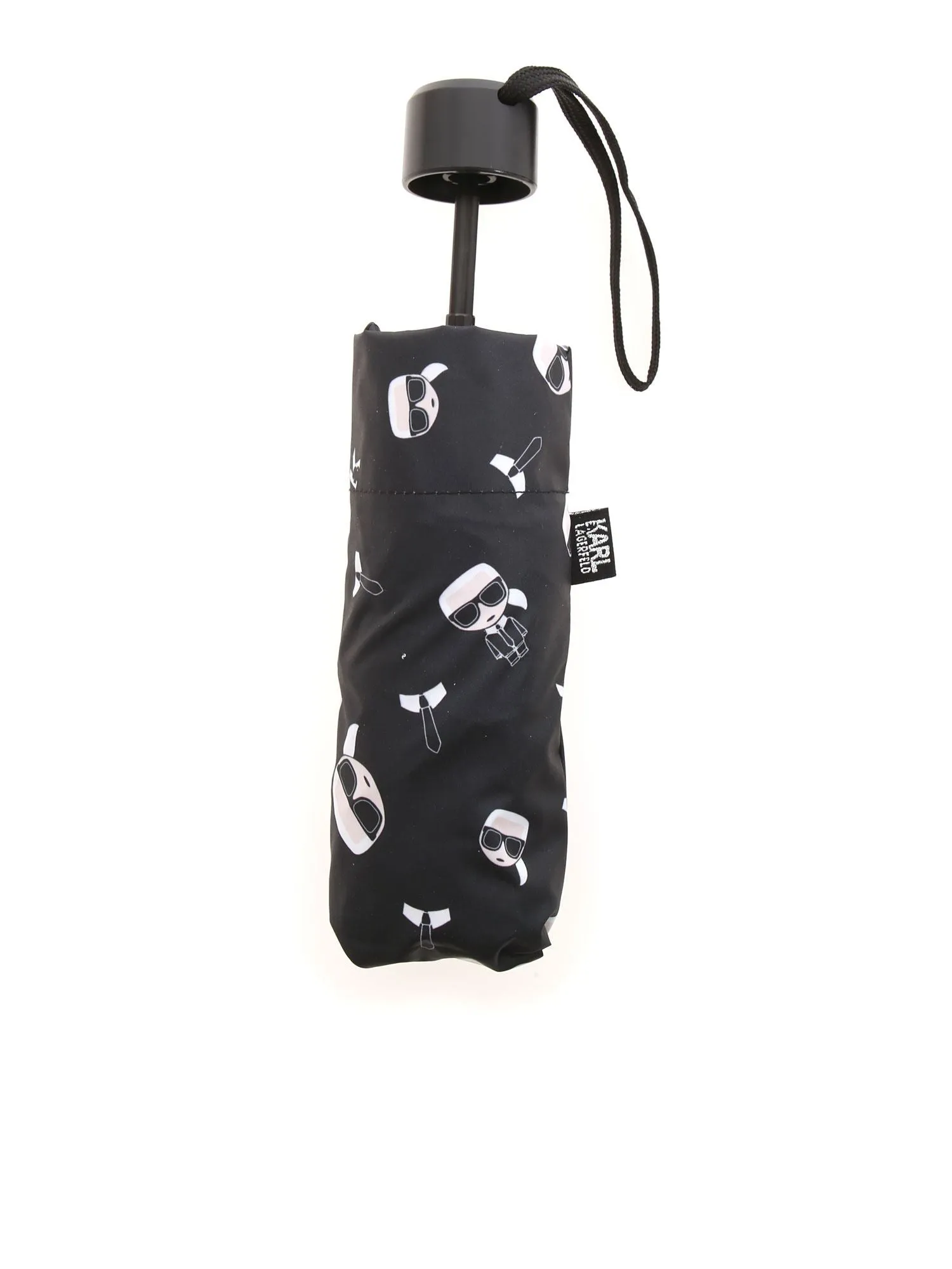 Karl Lagerfeld All-Over K/Ikonik Print Automatic Umbrella
