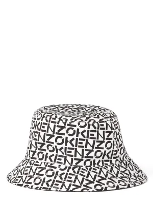 Kenzo Monogram Reversible Bucket Hat