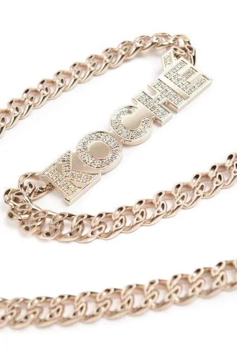 Koch Logo Charm Necklace