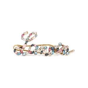 Lanvin Handwriting Logo Embellished Hair Clip