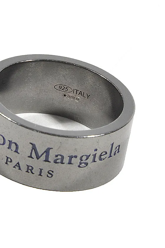 Maison Margiela Logo Engraved Ring