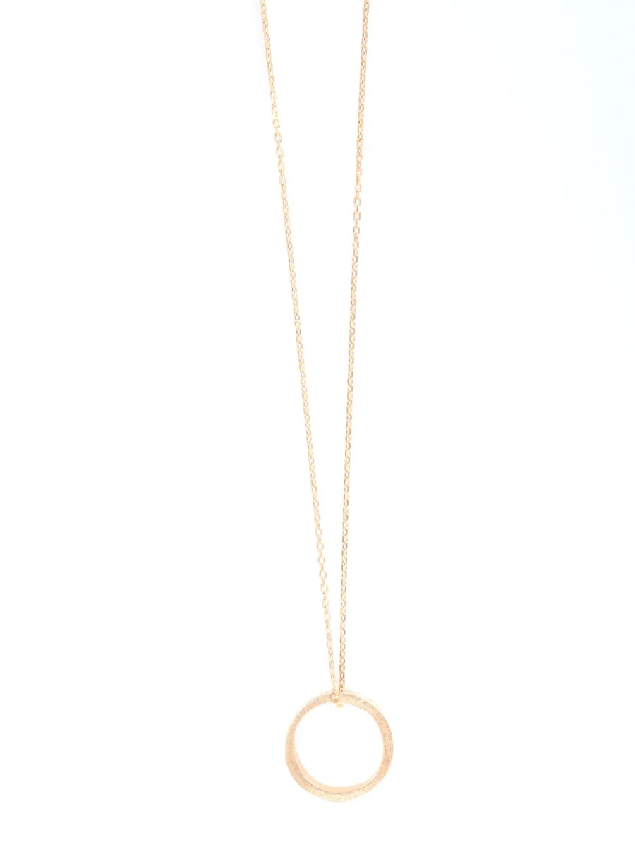 Maison Margiela Numeric Ring Pendant Necklace