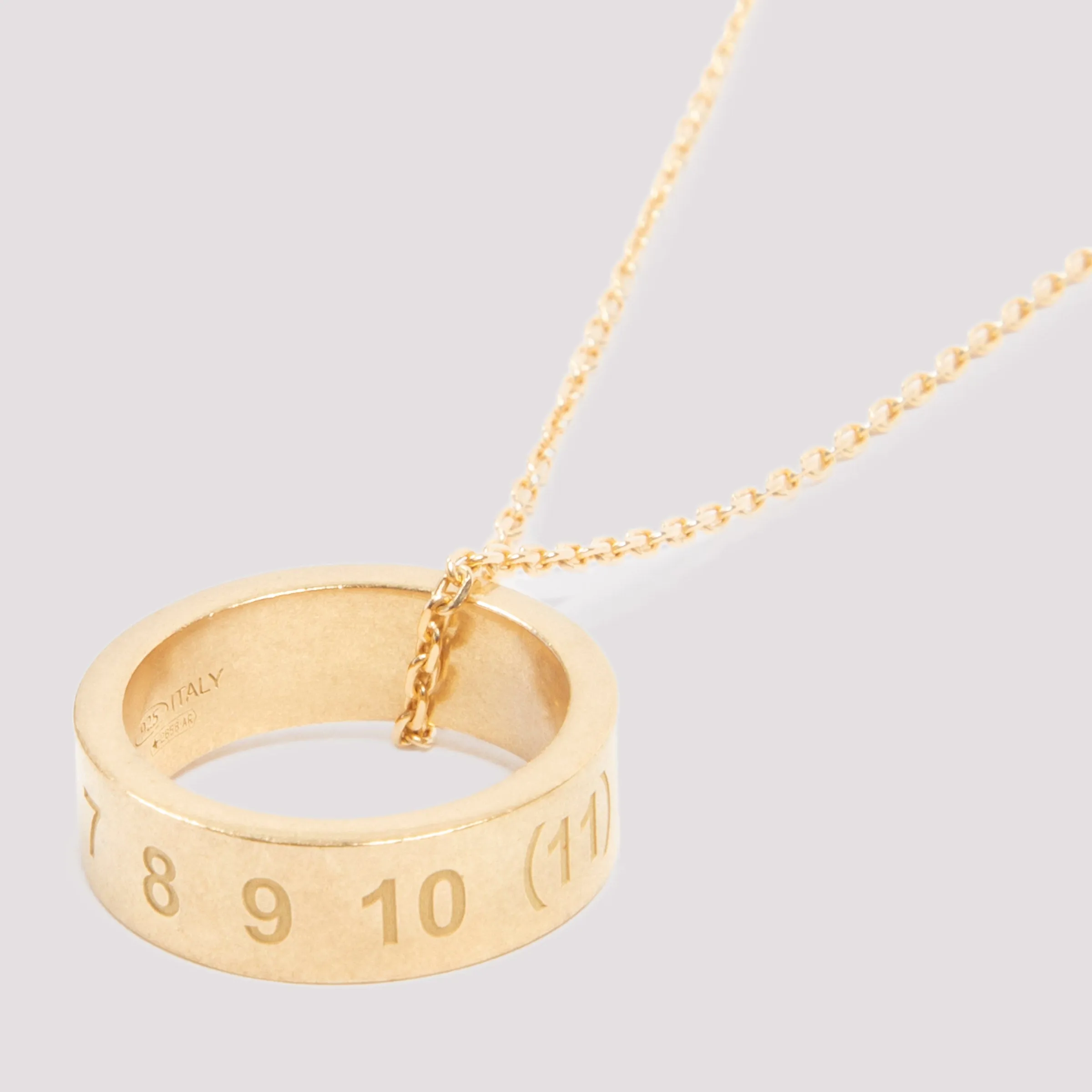 Maison Margiela Ring Pendant Necklace