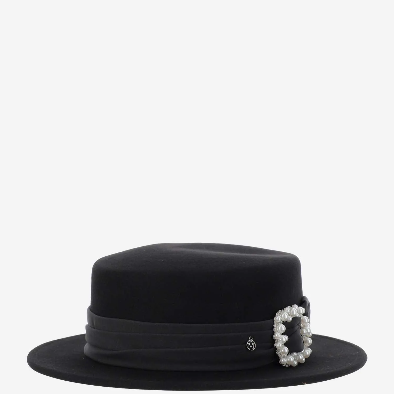 Maison Michel Augusta Canotier Hat