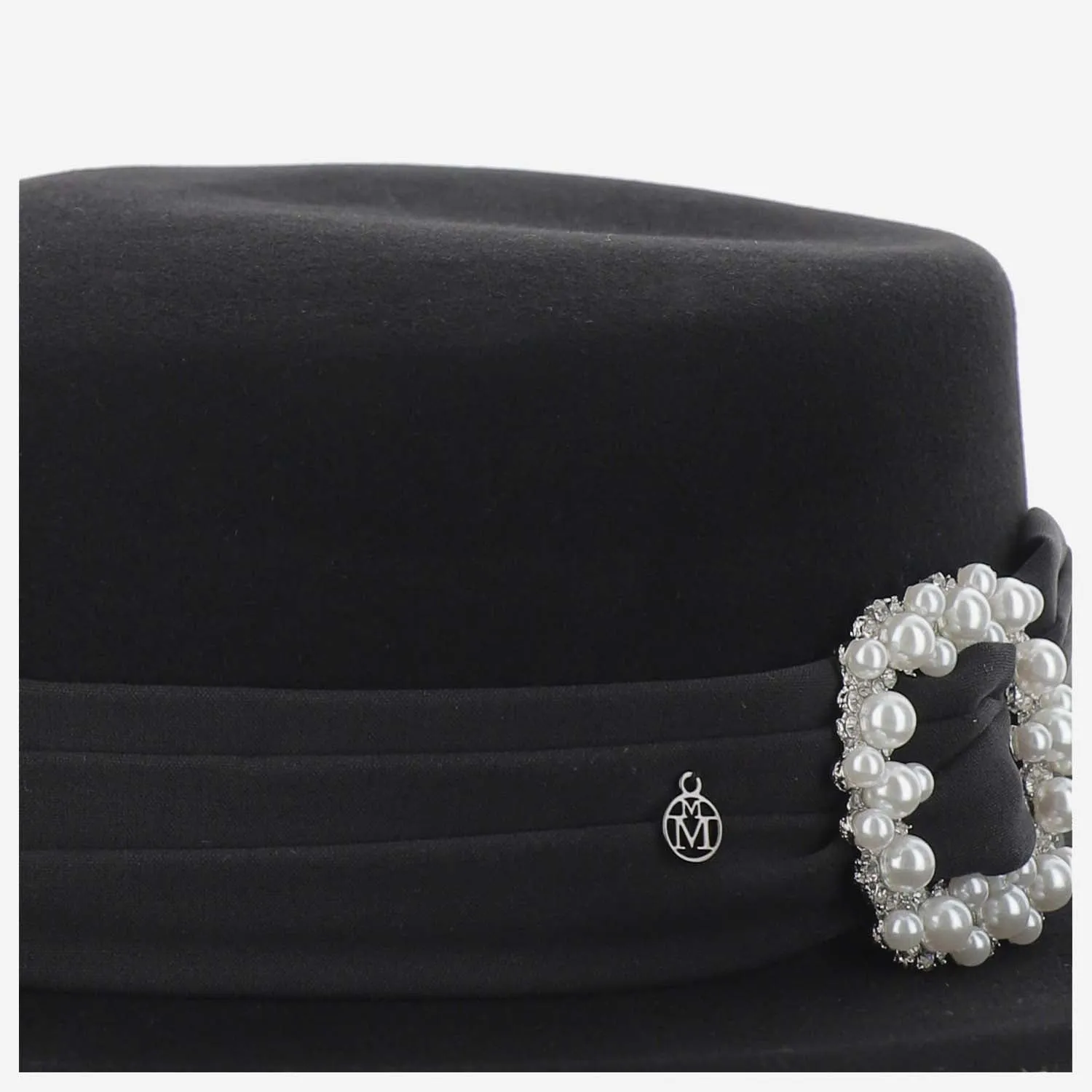 Maison Michel Augusta Canotier Hat