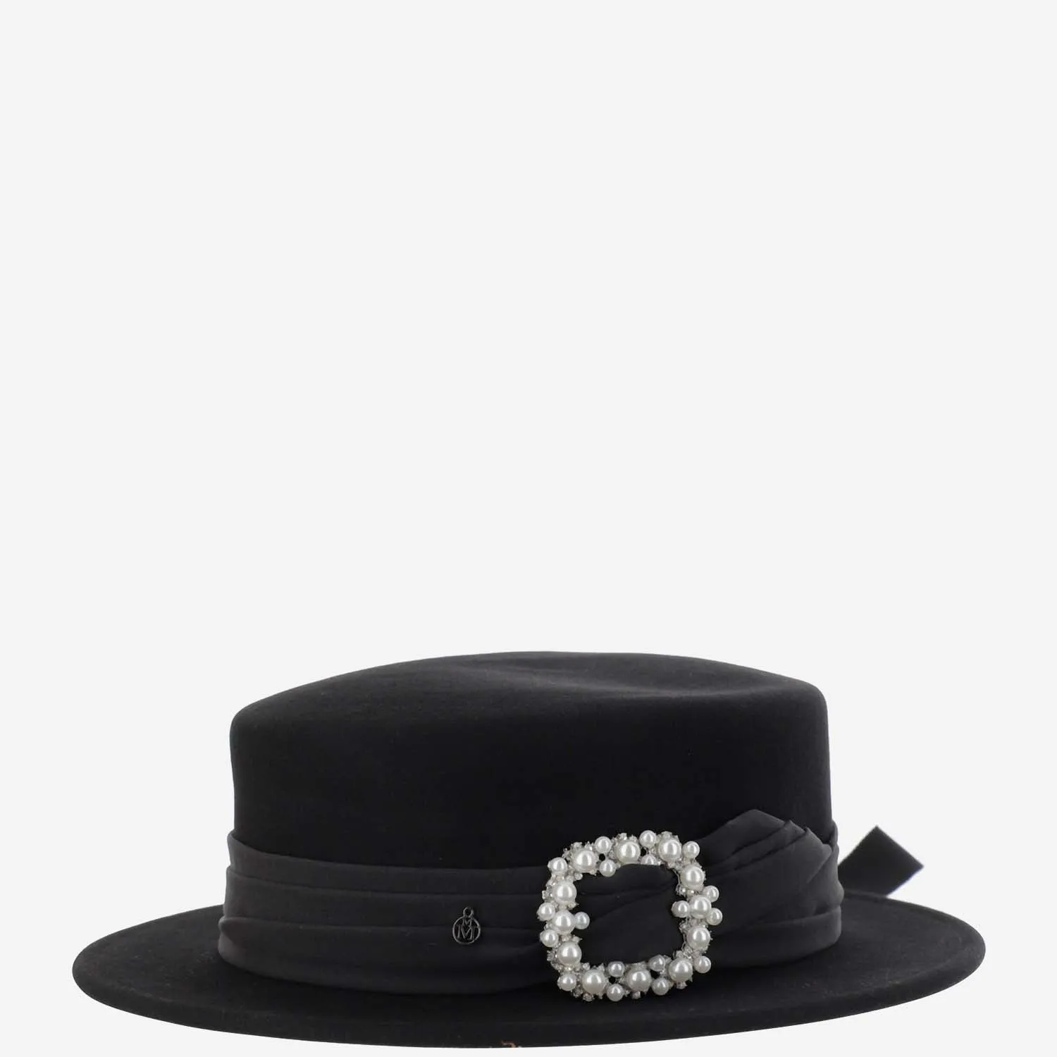 Maison Michel Augusta Canotier Hat