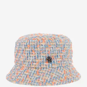 Maison Michel Axel Tweed Bucket Hat