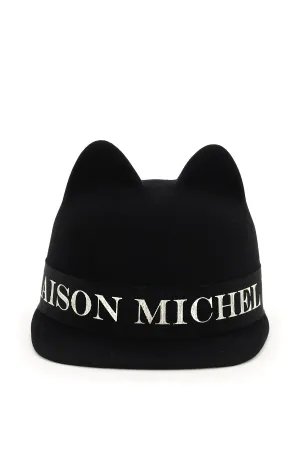 Maison Michel Jamie Logo Band Hat