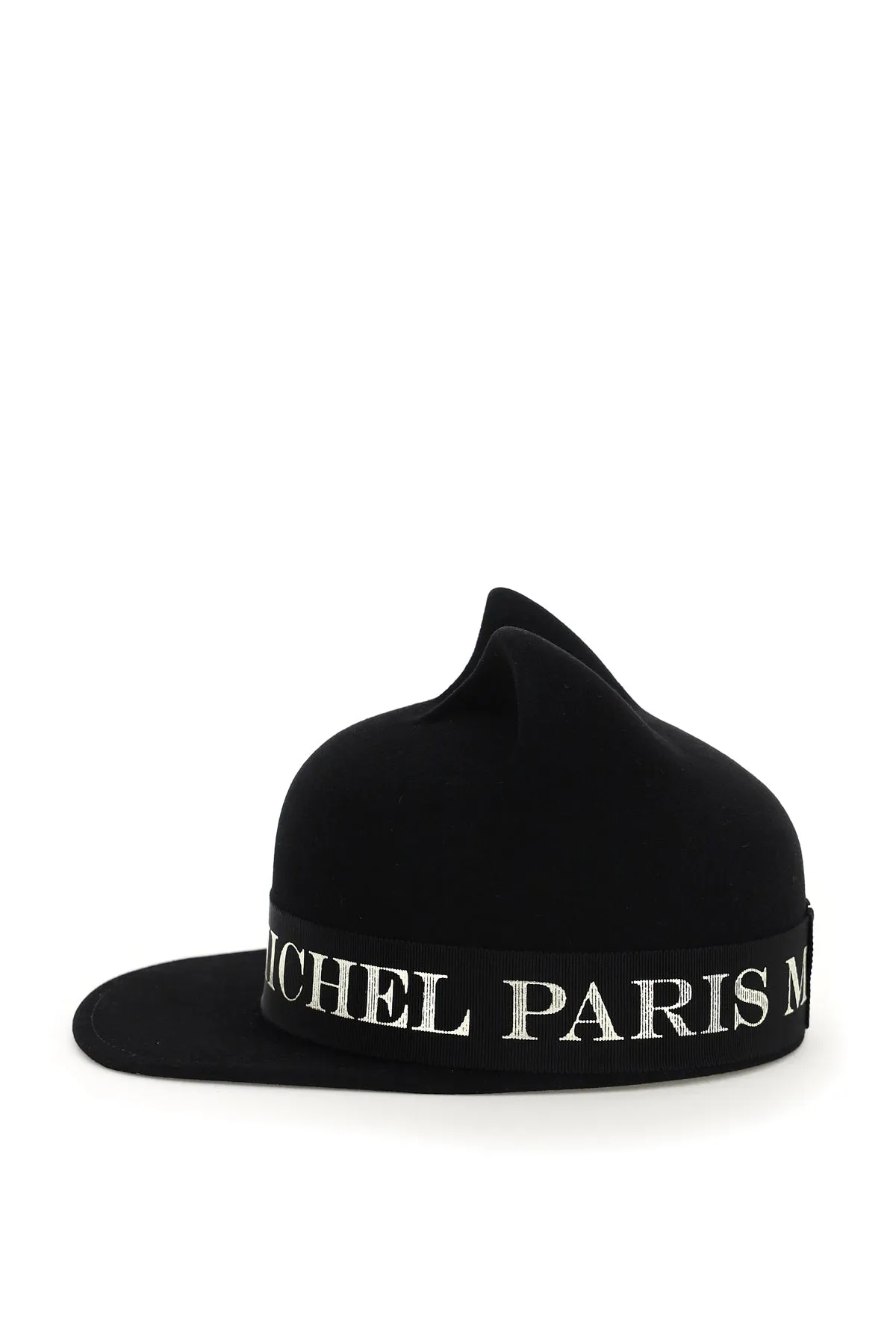 Maison Michel Jamie Logo Band Hat