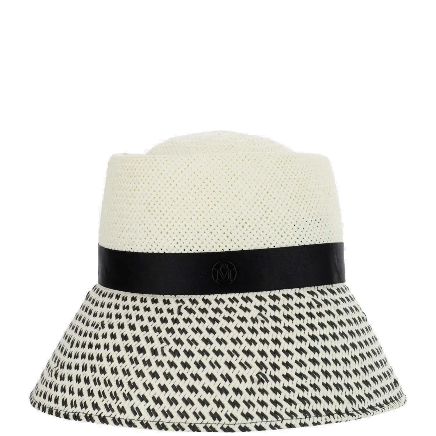 Maison Michel Laura Logo Plaque Hat