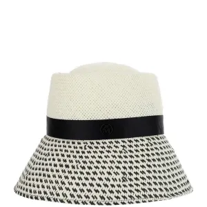Maison Michel Laura Logo Plaque Hat