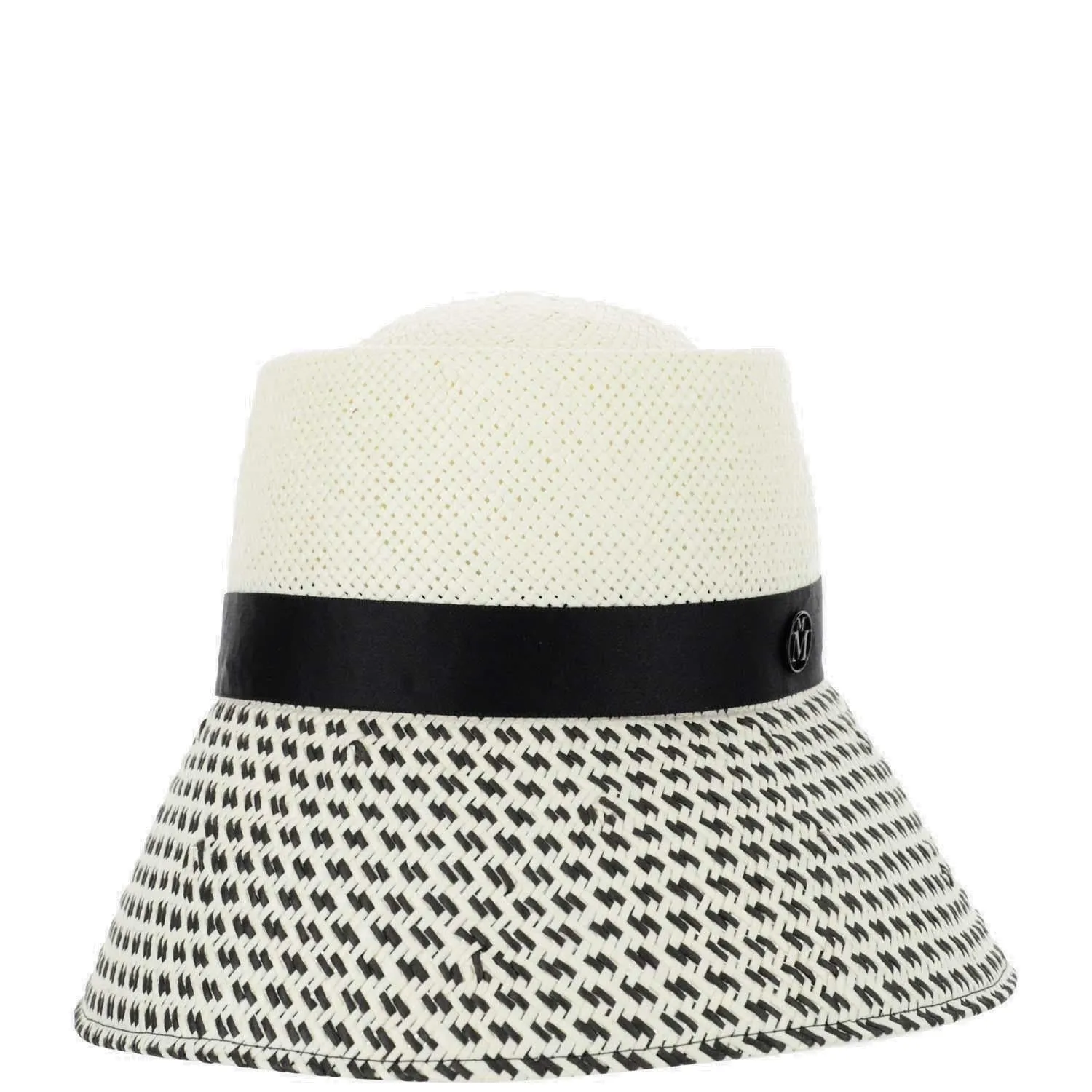 Maison Michel Laura Logo Plaque Hat