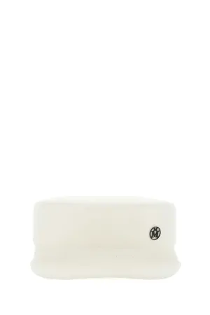 Maison Michel Logo Plaque Bakerboy Cap