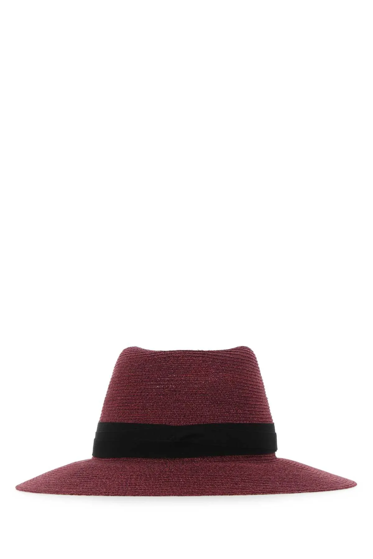 Maison Michel Logo Plaque Fedora Hat