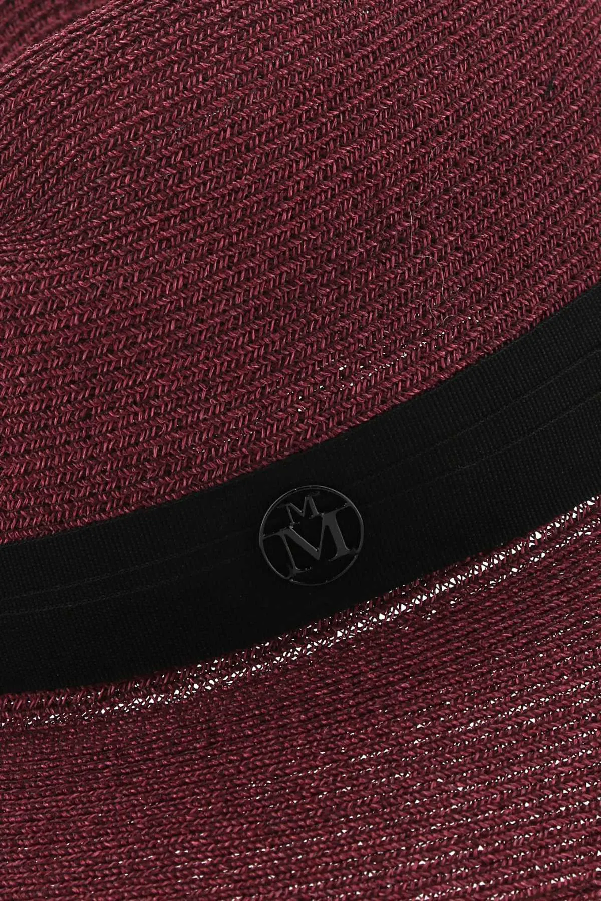 Maison Michel Logo Plaque Fedora Hat