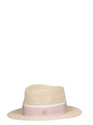 Maison Michel Logo Plaque Hat