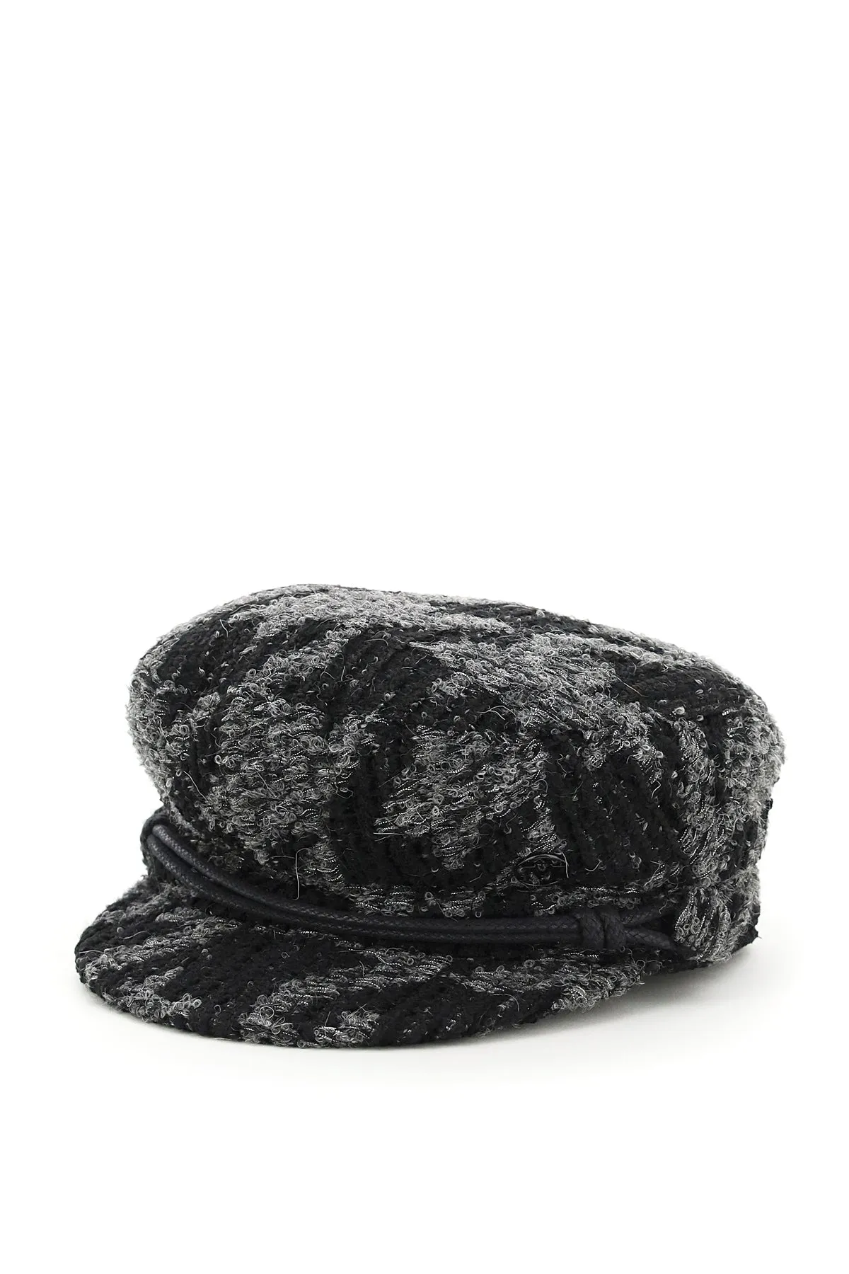 Maison Michel New Abby Houndstooth Sailor Cap