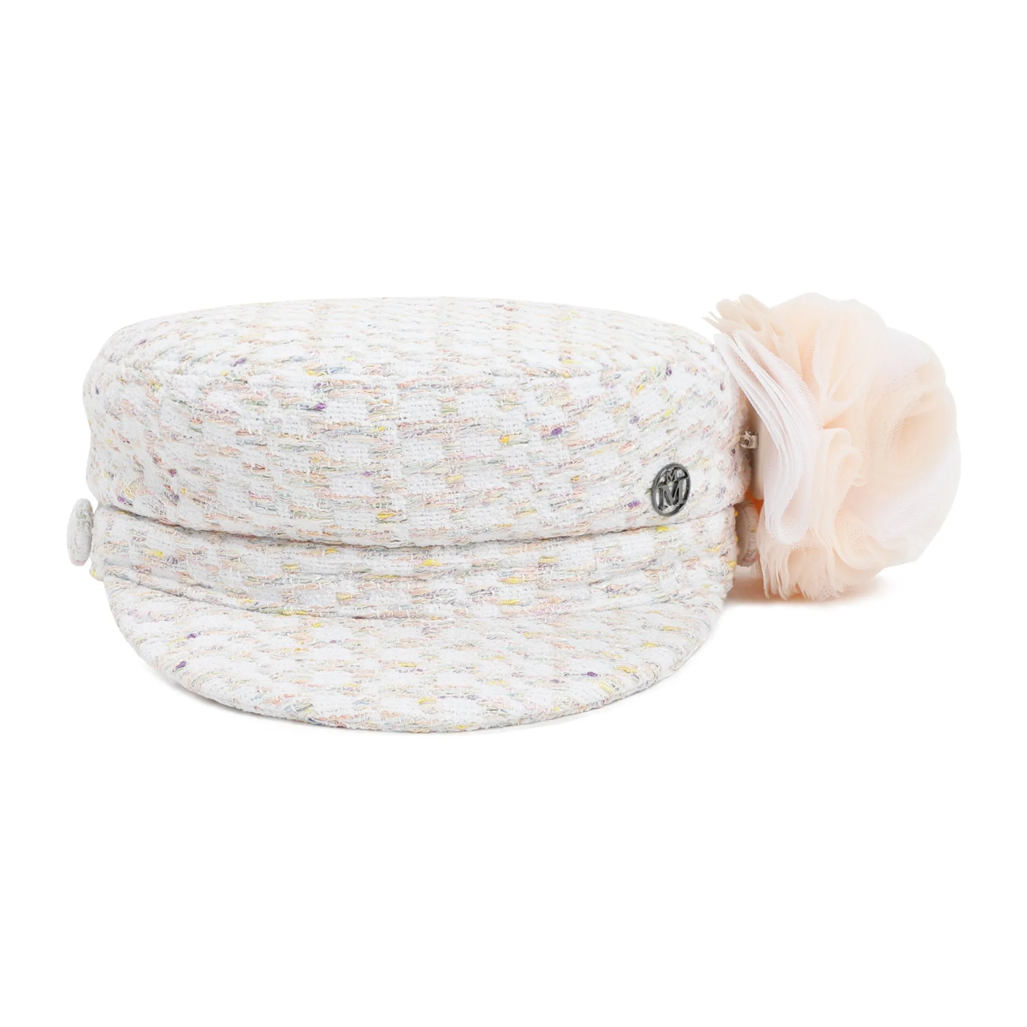 Maison Michel New Abby Tweed Sailor Cap