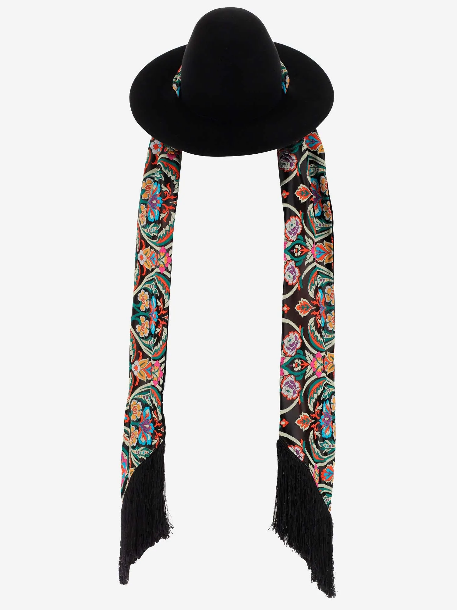 Maison Michel Ribbon Embellished Hat