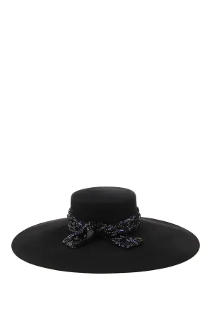 Maison Michel Ursula Wide-Brim Hat